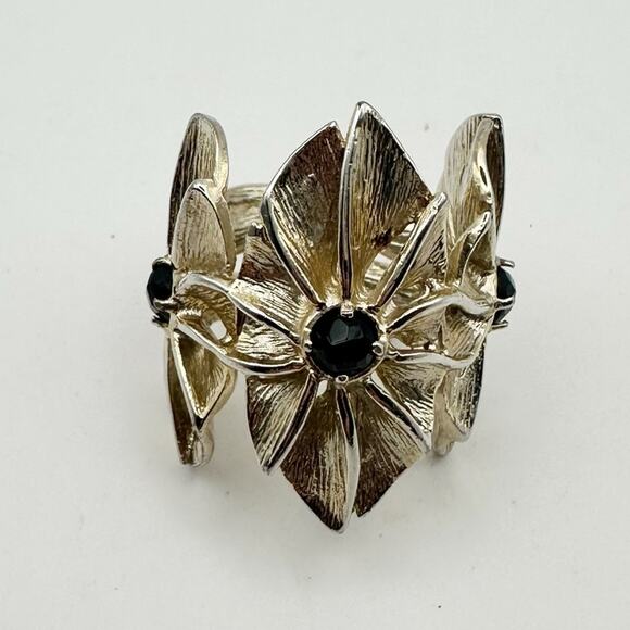 Kendra Scott Ryder Ring Size 6.5 6 1/2 Oversized Chunky Flower Boho Bohemian - Picture 12 of 12